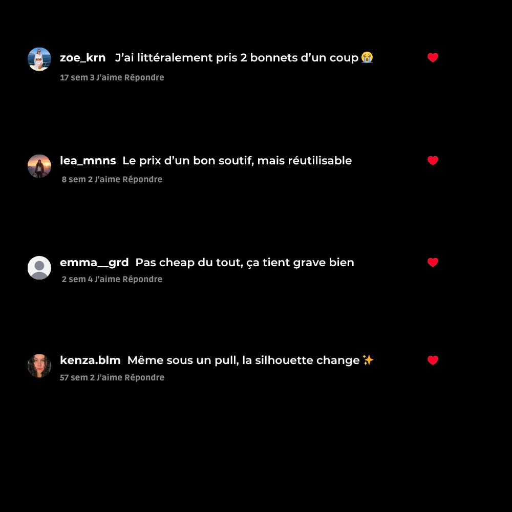 Rembourrage Effet Push-Up